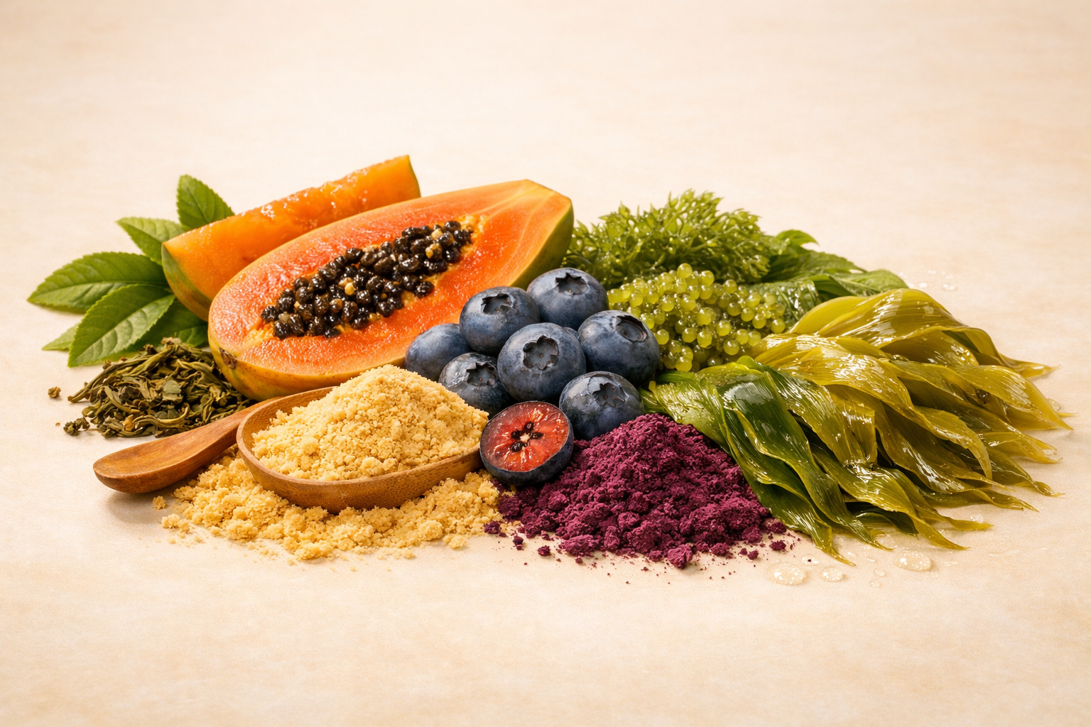 Maréa ingredient editorial imagery